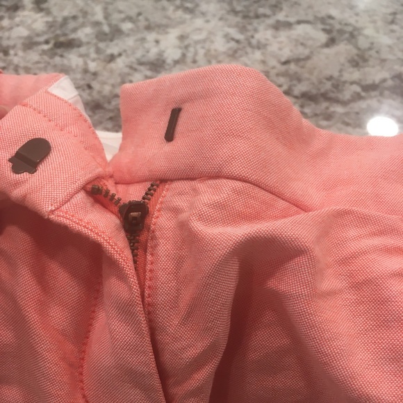 J. crew shorts size 6, muted orange color - Picture 2 of 4